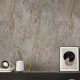 Gres di grande formato 120x280, marmo grigio con venature dorate, lucido A4H721 Sarankolin #1