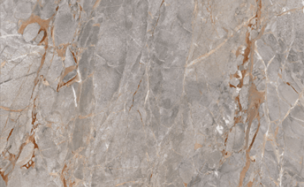 Gres di grande formato 120x280, marmo grigio con venature dorate, opaco A4H722 Sarankolin