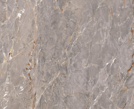 Piastrelle in gres porcellanato per pavimenti 120x120, marmo grigio con venature dorate, opaco A4H724 Sarankolin
