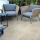 Gres di grande formato 120x280, effetto cemento beige opaco A4H753 Louft Cream #4