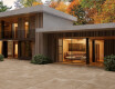 Gres di grande formato 120x280, effetto cemento color taupe opaco A4H758 Louft Taupe