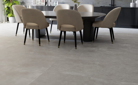Gres di grande formato 120x280, grigio cemento opaco A4H763 Louft Ash