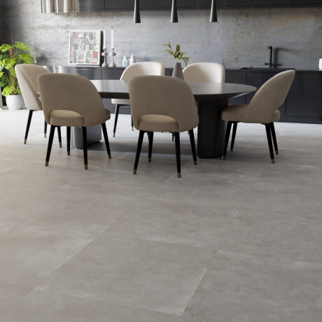 Gres di grande formato 120x280, grigio cemento opaco A4H763 Louft Ash #1
