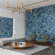 Gres di grande formato 120x280, agata blu lucida A4H832 Aghatina Azul #2