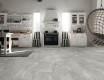 Gres smaltato per pavimenti 60x120 cm grigio opaco rettificato A4H84 Iroc Greige