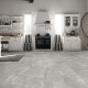 Gres smaltato per pavimenti 60x120 cm grigio opaco rettificato A4H84 Iroc Greige #1