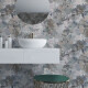 Piastrelle in gres porcellanato per pareti 60x120 cm, grigio con motivi floreali, finitura opaca A4H921 Jam #2