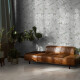 Piastrelle in gres porcellanato per pareti 60x120 cm, grigio con motivi floreali, finitura opaca A4H923 Lirio #1