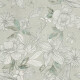 Piastrelle in gres porcellanato per pareti 60x120 cm, grigio con motivi floreali, finitura opaca A4H923 Lirio #4