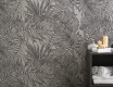 Piastrelle in gres porcellanato per pareti 60x120 cm, grigio con motivi vegetali, finitura opaca A4H925 Panaria