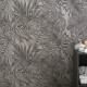 Piastrelle in gres porcellanato per pareti 60x120 cm, grigio con motivi vegetali, finitura opaca A4H925 Panaria #1