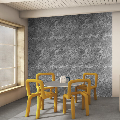 Piastrelle in gres porcellanato per pareti 60x120 cm, grigio con motivi vegetali, finitura opaca A4H925 Panaria #3