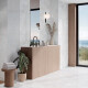 Gres di grande formato 120x280, effetto marmo venato, lucido A4H942 Saffire Pearl #4