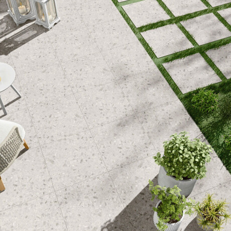 Gres smaltato per pavimenti 60x120 Ivory grigio chiaro opaco rettificato A4H95 Lastrico #9