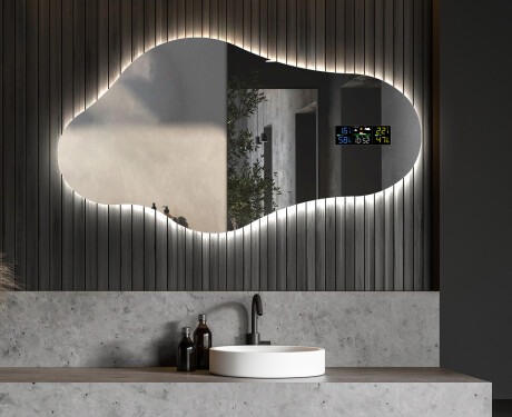 Specchi LED da parete forme particolari C221 #6