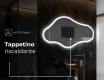 Specchio da bagno LED di forma irregolare C222 #8