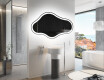 Specchio da bagno LED di forma irregolare C222 #9