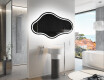 Specchio da bagno LED di forma irregolare C223 #9