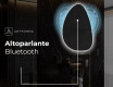 Specchio da bagno LED di forma irregolare D221 #5