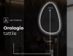 Specchio da bagno LED di forma irregolare D221 #7