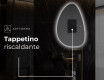 Specchio da bagno LED di forma irregolare D221 #8