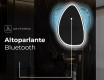 Specchio da bagno LED di forma irregolare B222 #6