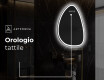 Specchio da bagno LED di forma irregolare B222 #7