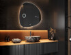 Specchio da bagno LED di forma irregolare EG221 #10