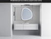 Specchio da bagno LED di forma irregolare EG222 #5