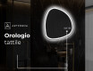 Specchio da bagno LED di forma irregolare EG222 #8