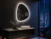 Specchio da bagno LED di forma irregolare EG222 #10