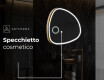 Specchio da bagno LED di forma irregolare EG223 #6