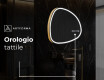 Specchio da bagno LED di forma irregolare EG223 #8