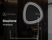 Specchio da bagno LED di forma irregolare EG223 #9