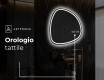 Specchio da bagno LED di forma irregolare EG223 #8