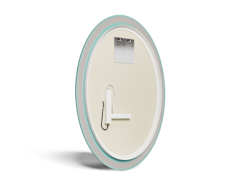 Ovale specchio moderno con luci LED - Verticale L74 #7
