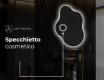 Specchio da bagno LED di forma irregolare EM221 #5
