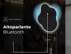 Specchio da bagno LED di forma irregolare EM221 #6