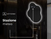 Specchio da bagno LED di forma irregolare EM221 #7