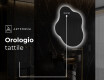 Specchio da bagno LED di forma irregolare EM221 #8