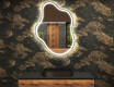 Specchio da bagno LED di forma irregolare EM222