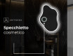 Specchio da bagno LED di forma irregolare EM222 #5