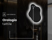 Specchio da bagno LED di forma irregolare EM222 #8