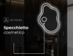 Specchio da bagno LED di forma irregolare EM223 #5