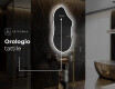 Specchio da bagno LED di forma irregolare F222 #7