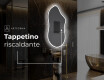 Specchio da bagno LED di forma irregolare F222 #8