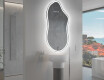 Specchio da bagno LED di forma irregolare F222 #9