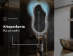 Specchio da bagno LED di forma irregolare F223 #5