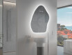 Specchio da bagno LED di forma irregolare G221 #9