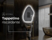 Specchio da bagno LED di forma irregolare G222 #8
